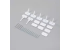 Control Horn Set - White: RC-45J 1.5m