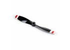 9.5 x 7.5 CCW Right Propeller - Black with Red and White Tips