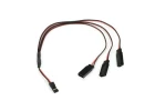 10 - 15 Size Dual Plug Y Harness