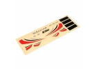 Decal Sheet: UMX Radian - Red