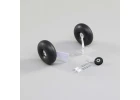Landing gear set w/float wire - screws: UMX Timber