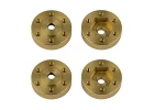 Element RC FT Enduro Beadlock Hex Adapters - Brass