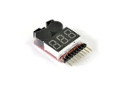 ETronix 1-8S Lipo Battery Voltage Meter With Alarm