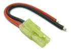 Male Micro Tamiya Connector on 10cm Fly Lead