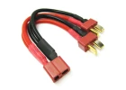 Deans Battery Harness for 2 Packs in Parallel