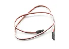 eTronix 40Cm 22AWG Extension Wire W/2 Jr Male Connector