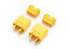 eTronix XT90 Connectors (1 Pair - Male/Female)