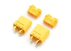 eTronix XT90 Connectors (1 Pair - Male/Female)