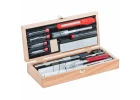 Excel Deluxe Wooden Knife & Tool Set (Boxed)