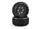 FTX Fastrax 1:10 Klaxon Truck Tyre Mounted On 12-Spoke (12mm Hex)
