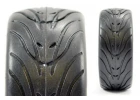 Fastrax 1:10 Street Tread Tyres on Classic Black/Chrome Wheels (4)