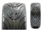 Fastrax 1:10 Street Tread Tyres on Classic Black/Chrome Wheels (4)