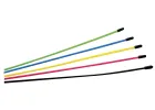 Fastrax Multi Coloured Assorted Antenna Tubes - 6 Pcs