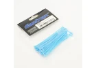 Fastrax 100mm x 2.5mm Nylon Cable Ties - Blue (50pcs)