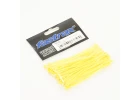 Fastrax 100mm x 2.5mm Nylon Cable Ties - Yellow (50pcs)