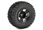 Fastrax 1:10 SC Stinger Tyres Mounted on Slash Rear Wheels (2)