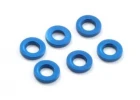 Fastrax M3 Tapered Washer Blue (6)