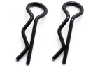 Fastrax Small Body Clips (8) - Black
