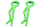 Fastrax Small Body Clips (8) - Green