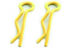 Fastrax Small Body Clips (8) - Yellow