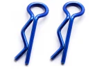 Fastrax Small Body Clips (8) - Metallic Blue