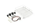 Fastrax Aluminium Luggage Rack W/LED Lamps L130mm X W110mm