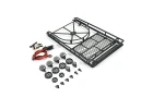 Fastrax Rooftop Luggage Rack With LED Spot Lights (240X150X31mm