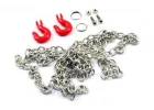 Fastrax Metal Hook + Steel Chain Set 800mm