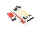 Fastrax Scale 6-Piece Tool Set Red/Yellow Painted