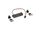 Fastrax Moulded Curved Hood 10 LED Light Bar With Mounts - 54mm