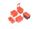 Fastrax Scale 5Pc Tool + Cooler Case Set - Red