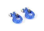 Fastrax Deluxe Aluminium Winch Hook (2Pc) - Blue