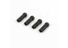 Fastrax Black Throttle Ballcups (4)