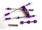 Fastrax Pre-Assembled Niro Throttle/Brake Linkage Set - Blue
