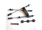 Fastrax Pre-Assembled Throttle/Brake Linkage Set Black