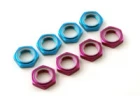 1:8 Buggy Wheel Nuts - 1.25 Pitch (fits Hobao) - Blue (4)
