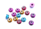 M3 Nyloc Nuts (6) - Silver
