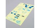 Flight Lab Toys HoverCross Decal Sheet (Blue)