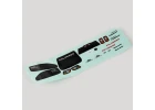 FMS 12421 RTR White Decal Sheet