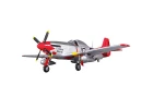 FMS P-51D Mustang V8 1450mm Red Tail - ARTF With Reflex Gyro