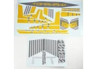 FMS 64mm Futura Sticker - Yellow
