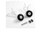 FMS 64mm F-16 Main Landing Gear Set (Left + Right) - Grey