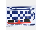 FMS Ranger V2 Decal Sheet - Red