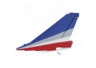 FMS 64mm J-10 Vertical Stabiliser - Blue