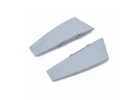 FMS 64mm J-10 Ventral Fins - Grey
