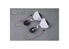 FMS Main Landing Gear System (for 1400mm T28 V4) (Red)