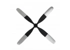 FMS 10.5 X 8 4-Blade Propellor (Dago Red)