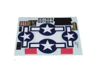 FMS 1500mm P47 Decal Sheet