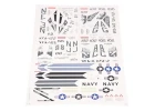 FMS F/A-18 Super Hornet 70mm Decal Sheet