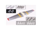 FMS 1700mm P51 Main Wing Set - Red Tail